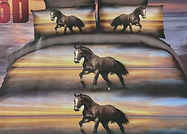 Posteljina: Posteljina sa 3D motivima kućnih ljubimaca - Set posteljine sa — 5