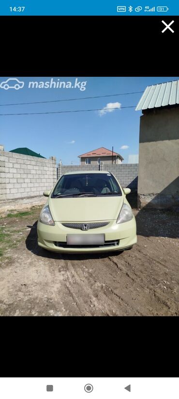 фит талас: Honda Fit: 2004 г., 1.3 л, Вариатор, Бензин, Хэтчбэк