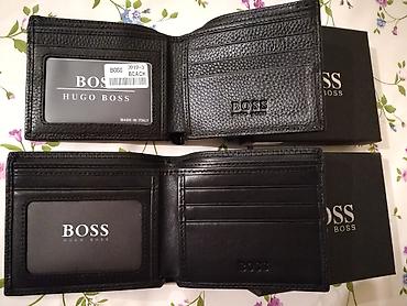 ukrasne kese: Kvalitetan muski kozni novcanik marke Hugo Boss. Zemlja porekla — 4
