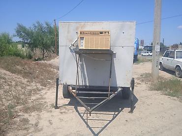 xalca satişi: Sərlər üçün daşınan soyuducu qoşqu (kiosk tipli) - Təkərli metal — 4