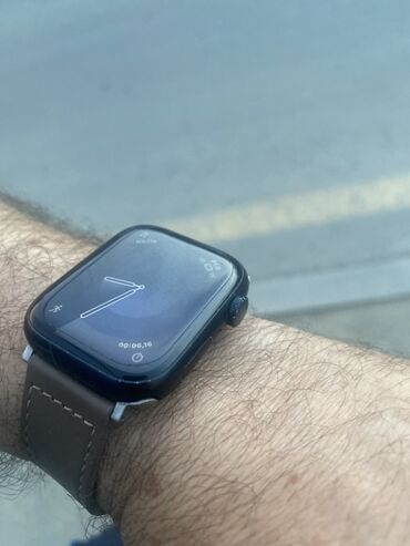 Smart saatlar: Smart saat, Apple, Sensor ekran, rəng - Qara