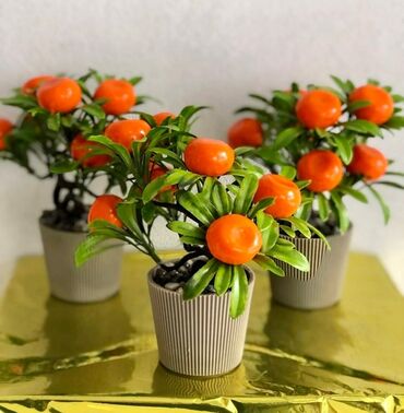 Süni güllər: Dekor dibçekler — 25