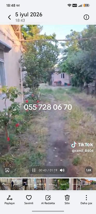 balaxani ev: Ferma və həyət evi 16sot torpaq 2otaqlı ev — 7