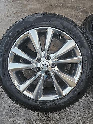 Колеса в сборе 235 / 55 / R 19, Зима, Б/у, Комплект, Легковые, Литые, отверстий - 5 — 6