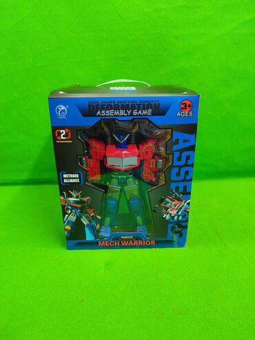 Игрушки: Трансформеры Оптимус Прайм с масками игрушки в комплекте🌟 — 9