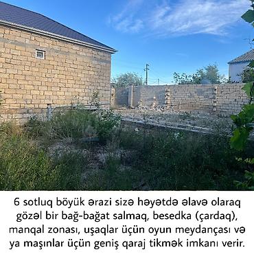 şirvanda satilan torpaqlar: 6 sot, Tikinti, Makler, Kupça (Çıxarış), Bələdiyyə — 7