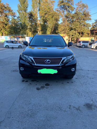 куплю аварийных авто: Lexus RX: 2010 г., 3.5 л, Автомат, Гибрид