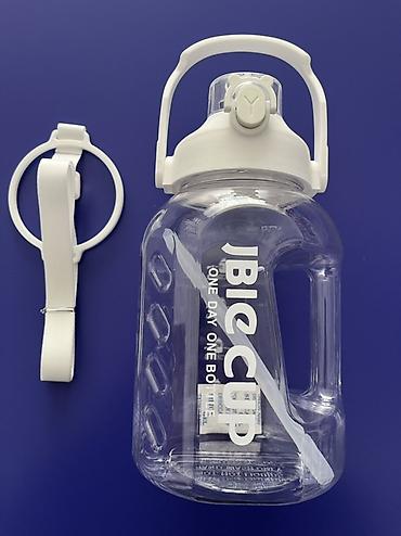 Böyük həcmli su qabı – “BIG CUP One Day One Bottle” Xüsusiyyətlər: -