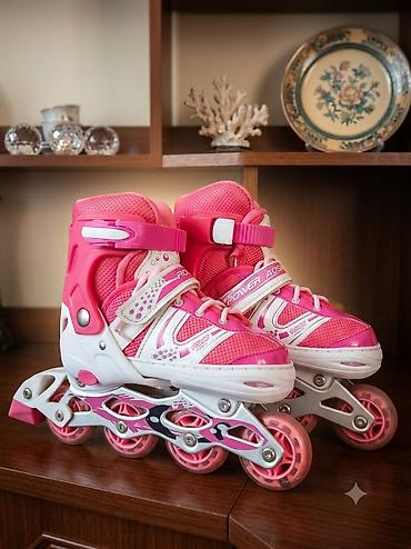 36: Uşaq üçün tənzimlənən inline konkisürüş patinləri - Brend/model — 1