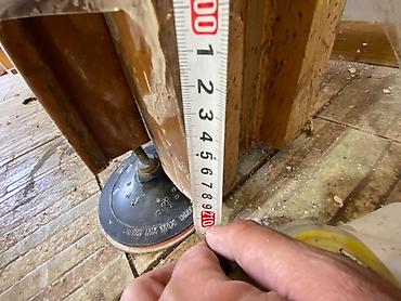 qapı mdf: Ağac teksturalı şüşəli otaq qapısı və qutu dəsti - Material: taxta — 4