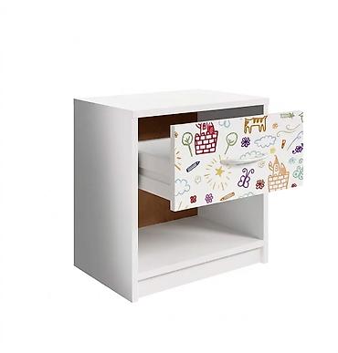 ikea ogradica za bebe: Nocni stocic deciji sa fiokom Skrabalica NOVO Dizajnirana dečija — 3