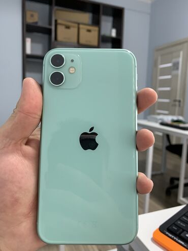 купить компьютер core i9: IPhone 11, Жаңы, 64 ГБ, Каптама, Кабель