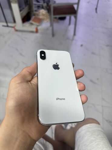 кабель от айфона: IPhone X, Б/у, 64 ГБ, Белый, 72 %