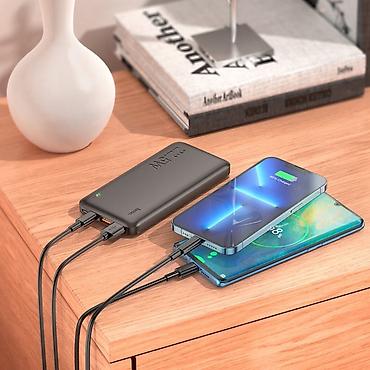 power: Портативное зарядное устройство Hoco J101 черного цвета, модель — 3