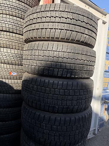 Шины 245 / 45 / R 17, Зима, Б/у, Комплект, Легковые, Япония, Dunlop
