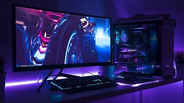 pc monitor: Oyun və yaradıcılıq üçün tam stolüstü kompüter dəsti Satılır — 1