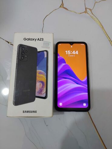 Samsung: Samsung Galaxy A23 5G, 128 GB, rəng - Qara, Zəmanət, Düyməli, Sensor