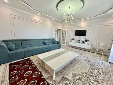 квартира курчатова: 4 бөлмө, 110 кв. м, Элитка, 6 кабат, Евроремонт