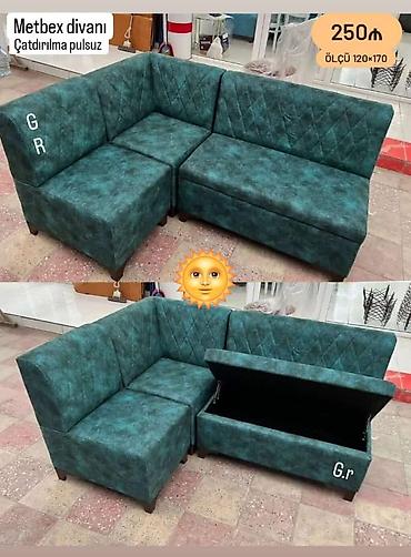ev stulları: Künc divan, Yeni, Açılmayan, Bazalı — 1
