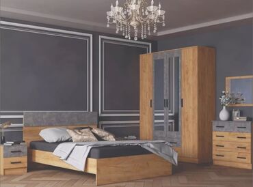 Yataq otağı dəstləri: 2 təknəfərlik çarpayı, Dolab, Komod, Termo, Rusiya, Yeni — 21