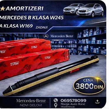 Sistem upravljanja i oslanjanja: SOLJA AMORTIZERA NOSAC MERCEDES A KLASA W169 B KLASA W245 | ⭐Solja — 3