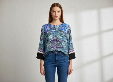 Blouses: Women's blouse, size L