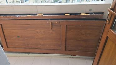 plastik qapi pencereler: Plastik qapi 80azn Hezi aslanov 2211 leliMetal-plastik sürgülü balkon — 1