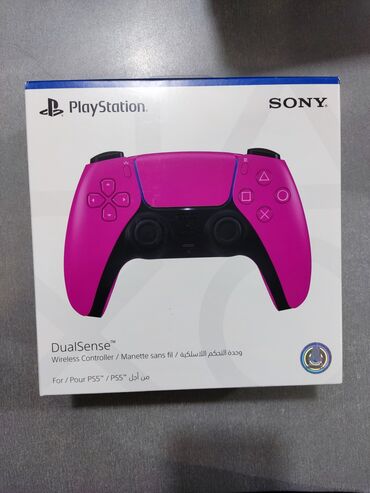 ps5 pult: Playstation 5 üçün çəhrayı ( nova pink ) coystik ( dualsense ). Tam