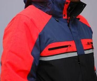 Zimske jakne: Muška zimska jakna u kombinaciji teget, crne i fluorescentno — 19