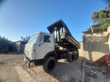 Yük maşınları: KAMAZ samasval - Markası/modeli: KAMAZ (ön hissədə “KAMAZ” loqosu) — 10
