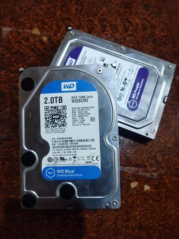 Kompüter, noutbuk və planşetlər: Sərt disk (HDD) 2 TB