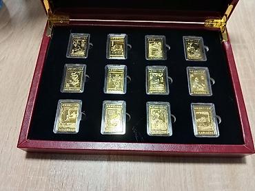 gold: Сувенирный набор под золото. 12 знаков зодиака — 2
