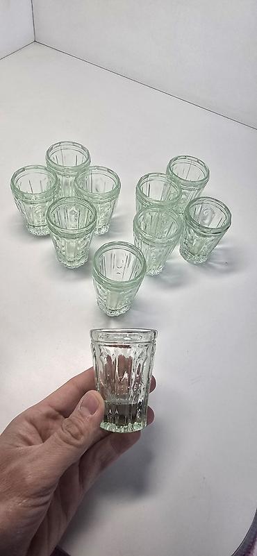 Вазы: Стопки СССР, целые, 10штук по 30с — 1