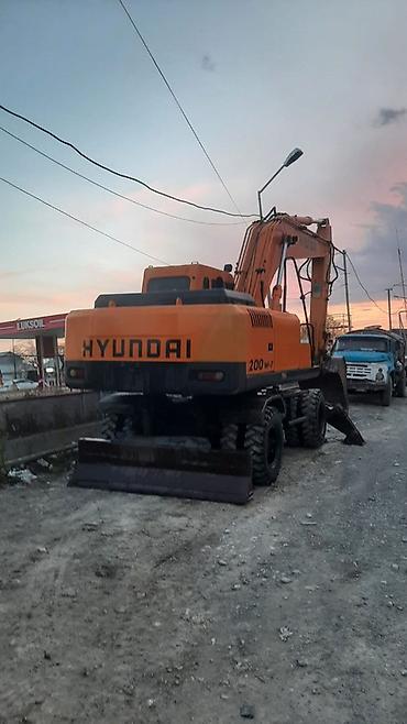 Ekskavatorlar: Hyundai 200W-7 təkərli ekskavator - Brend/model: HYUNDAI 200W-7 - — 4
