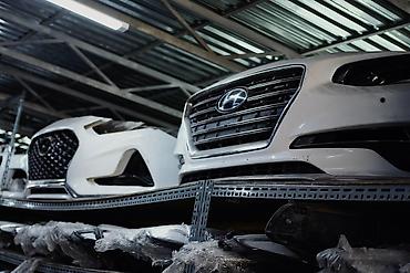 волковой: Бампер Hyundai, Б/у, Оригинал — 2