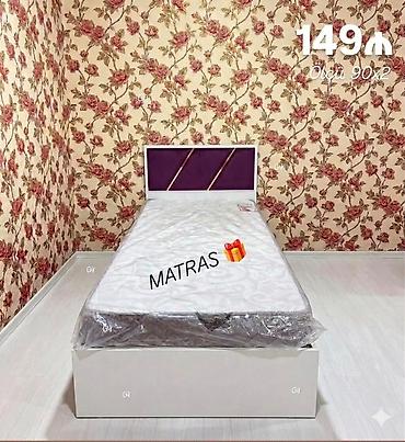 hamam kranti: Tək nəfərlik çarpayı dəsti - Ölçü: 90×200 sm (şəkildə “Ölçü 90×2” — 1