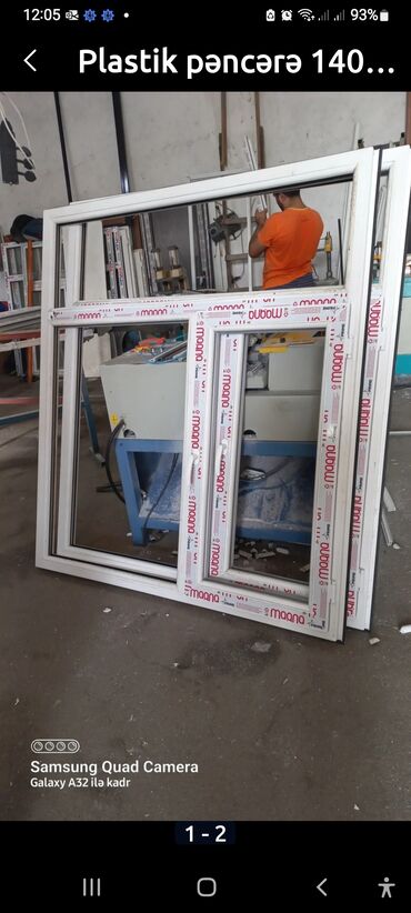 Plastik pəncərələr: Şəbəkəli Plastik Pəncərə və qapılar. Plastik aluminium qapı pəncərə — 30