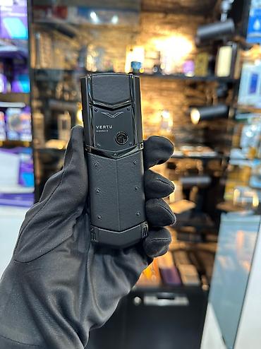 təzə telfon: Vertu Signature PureBlack Teze Kimidi…Qutusu Kabrosu Aksesuari Var — 10