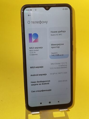 Xiaomi: Xiaomi Redmi 9C, 64 GB, bоја - Svetloplava, Otisak prsta, Dual SIM — 3