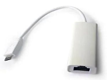 Modemi, ruteri i mrežni uređaji: Gembird Micro USB 2.0 LAN adapter - Adapter za povezivanje uređaja sa — 15