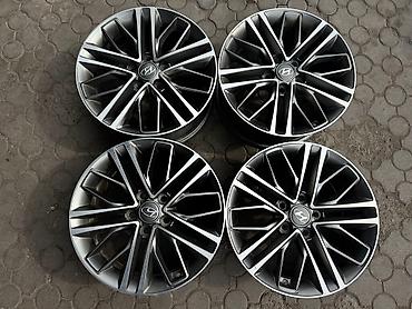 pir: Литые Диски R 17 Hyundai, Комплект, отверстий - 5, Б/у — 5