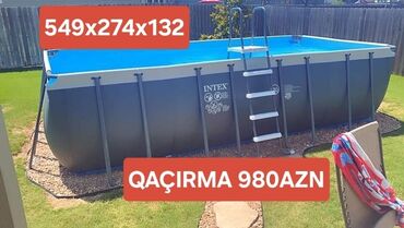 Velosiped ehtiyyat hissələri: İşlənmiş Karkas Hovuz Intex, 9.1 - 10 m, ≥ 5001 l