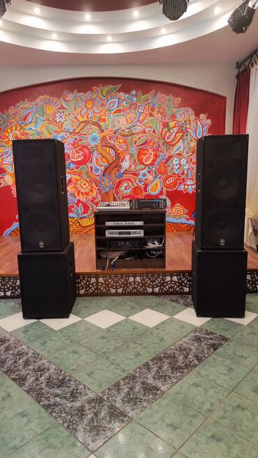 акустические системы rock: Продается отличный комплект звуковой аппаратуры для ресторана. Общая