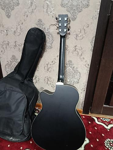 Гитаралар: Акустическая гитара Weibo, цвет черный, корпус формата folk/GA с — 1
