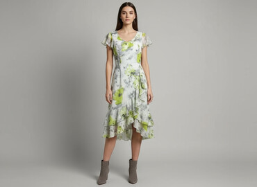 tanie sukienki wizytowe dla puszystych: Women`s dress, size S