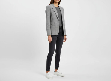 wólczanka marynarka damska: H&M, Women's blazer, size S