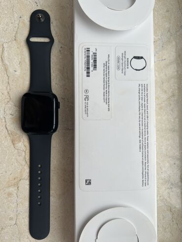 lalafo saat satisi: İşlənmiş, Smart saat, Apple, Suya davamlı, rəng - Qara