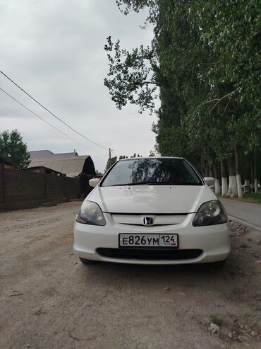 машина вариантга: Honda Civic: 2001 г., 1.5 л, Вариатор, Бензин, Хэтчбэк