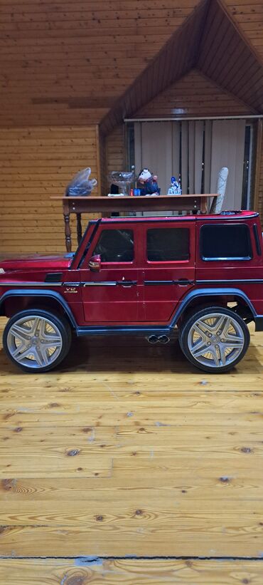 Uşaq üçün elektrik maşınları: Uşaq üçün elektriklə işləyən Mercedes-Benz G65 AMG tipli miniatür — 3