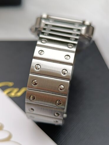 Qol saatları: Yeni, Qol saatı, Cartier, rəng - Gümüşü — 14